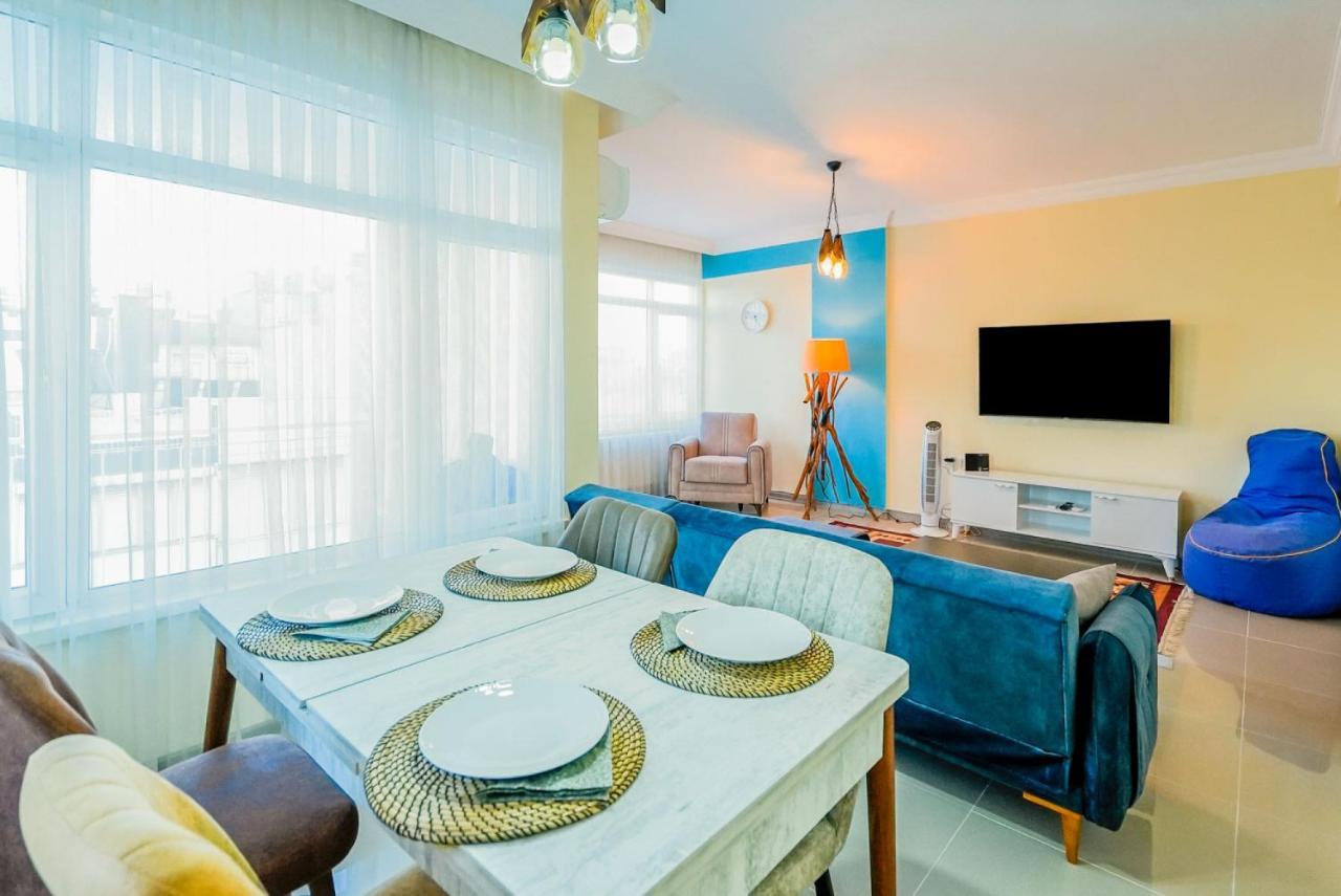 Central And Comfy Flat With Balcony In Muratpasa Antalya Kültér fotó